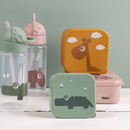 Пляшка з трубочкою Croco Зелена - Зображення 3