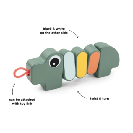 Іграшка Twist & Turn Croco Зелений - Зображення 3