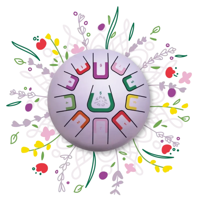 Tambu нота 8 11 Матово-фіолетовий - Зображення 1