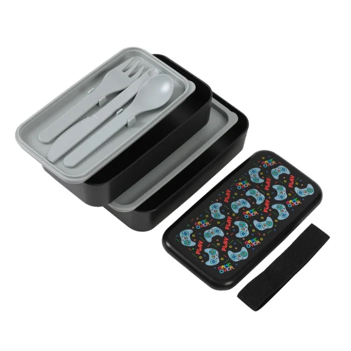 1 Ланч-бокс LET'S PLAY I-TOTAL - Зображення 1