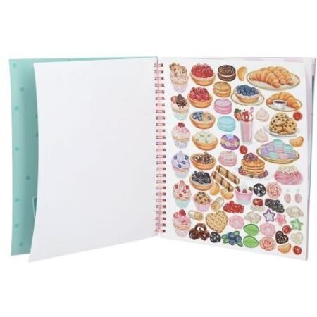 Розмальовка з наліпками TOPModel Cake & Bake Colouring Book With Sequins - Зображення 3