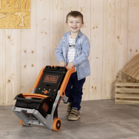 lгровий набiр  Блек + Дeккep. Пересувна майстерня  3 в 1, 18 aкcecуapiв та боксом, 3+ - Зображення 3