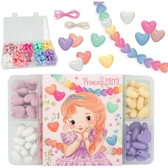 17 Набір для створення прикрас Princess Mimi DIY Heart Beads - Зображення 1