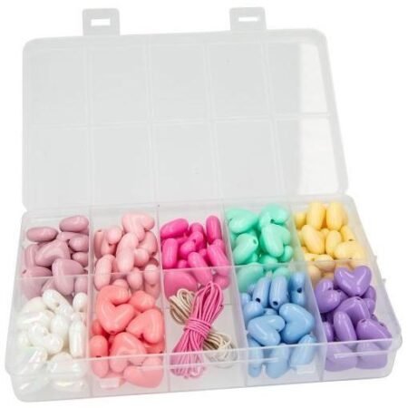 Набір для створення прикрас Princess Mimi DIY Heart Beads - Зображення 2