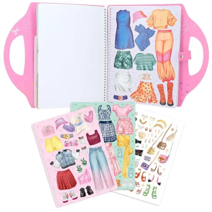 Книжка для творчості TOPModel Dress Me Up Collage Book - Зображення 3