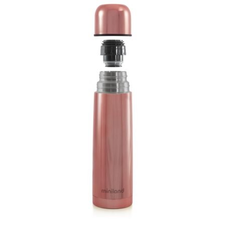 Термос для жидкостей розовое золото Deluxe Thermos Rose 500ML - Зображення 2