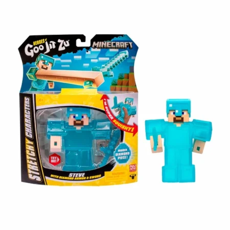 Фігурка, що розтягується Стів (Майнкрафт). ТМ  GooJitZu
