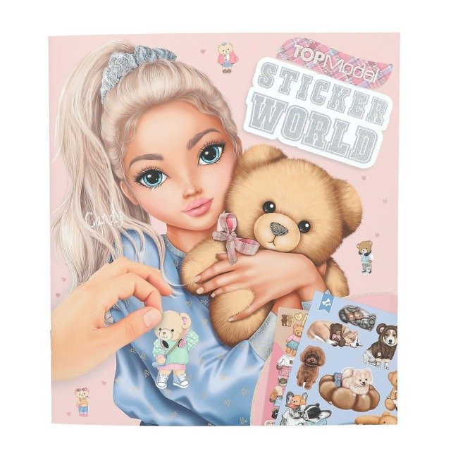 6 Альбом для стікерів TOPModel Stickerworld TEAM TEDDY - Зображення 1