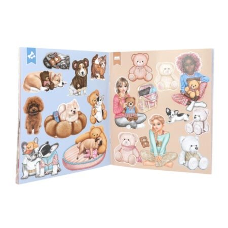Альбом для стікерів TOPModel Stickerworld TEAM TEDDY - Зображення 2