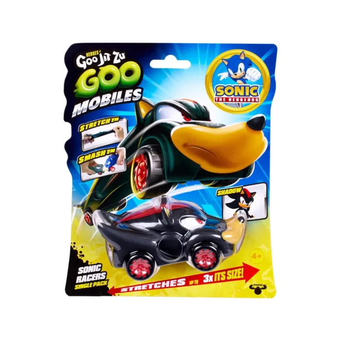 7 Герої Гуджитсу. Фігурка, що розтягується, машинка Шедоу . ТМ GooJitZu - Зображення 1