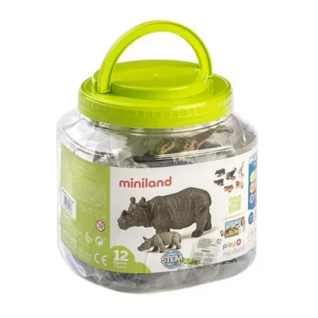 Набор фигурок диких животных Wild Animals with Babies (12 фигурок)