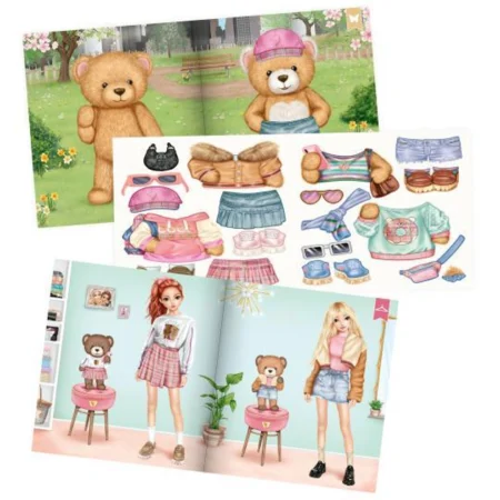 Альбом для стікерів TOPModel Stickerworld TEAM TEDDY - Зображення 3
