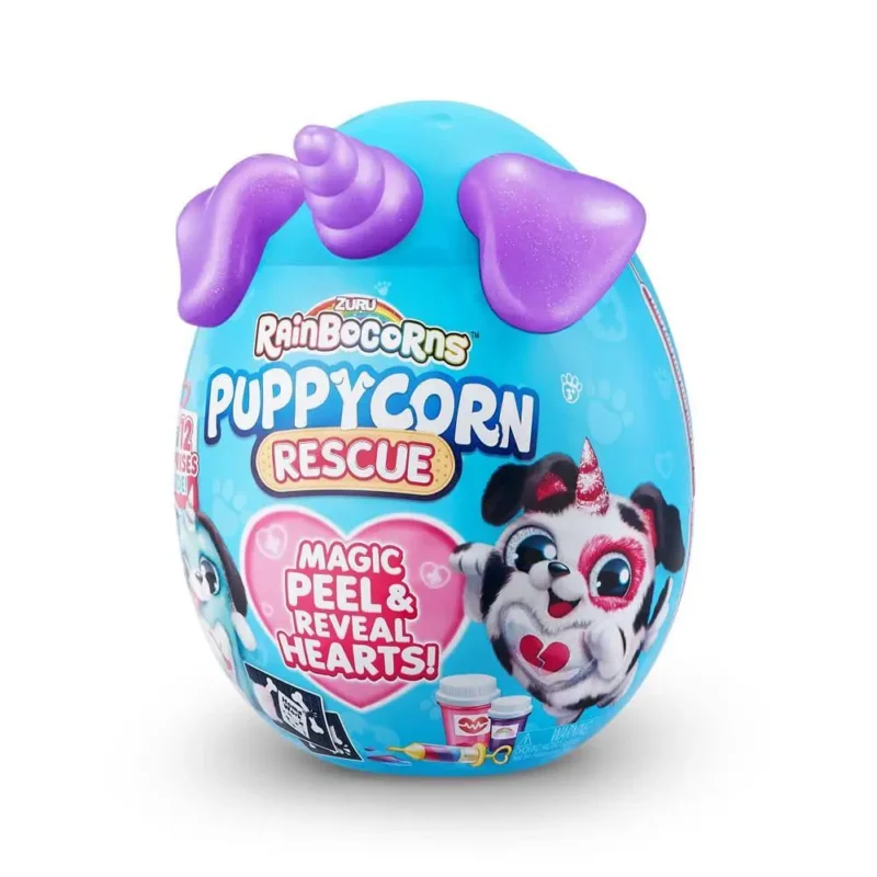М'яка іграшка-сюрприз Rainbocorn-G (серія Puppycorn Rescue),  арт. 9261G