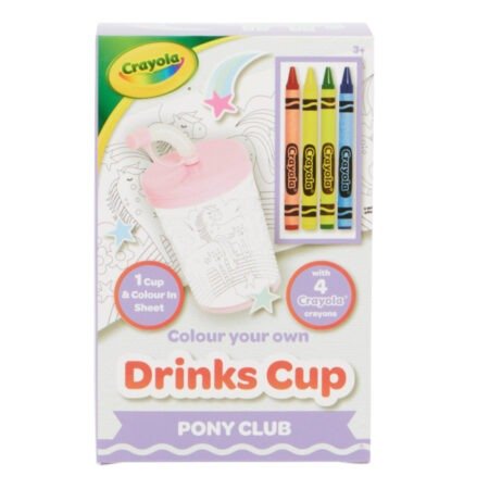 Crayola Стаканчик-розмальовка  Монстри  з олівцями, 15765-A