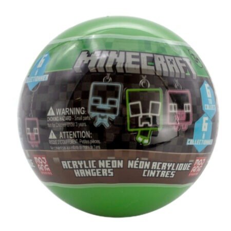 MINECRAFT Акрилова фігурка-сюрприз з підвіскою у капсулі, арт. JTMIN-35200