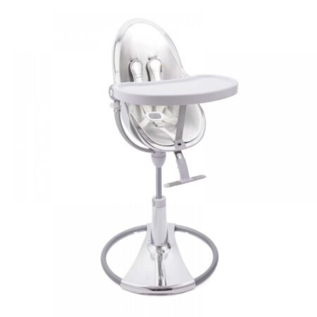 Стільчик для годування Bloom FRESCO Silver/сріблястий