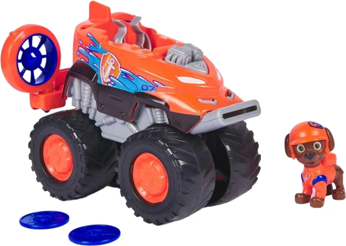 Цуценячий патруль: великий рятувальний автомобіль - трансформер  з водієм Зума (серія Мега колеса) - Зображення 4