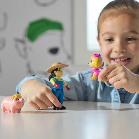 Цуценячий патруль: колекційна фігурка цуценяти-рятівника Скай, фермера Юмі та свинки - Зображення 4