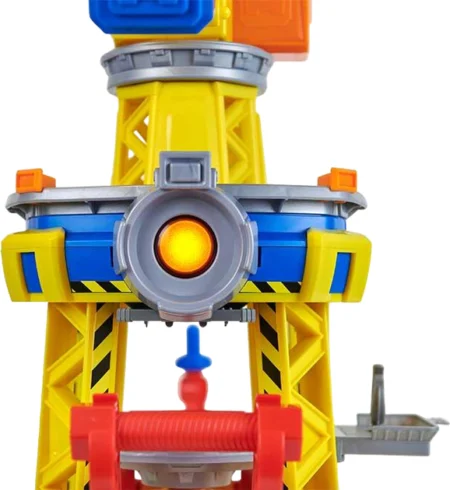 Кремез і команда: великий ігровий набір «Підйомний кран-вежа Бухти будівельників» - Зображення 5