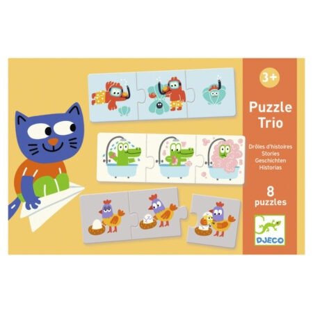 DJECO Тріо-пазл «Історії», DJ08117