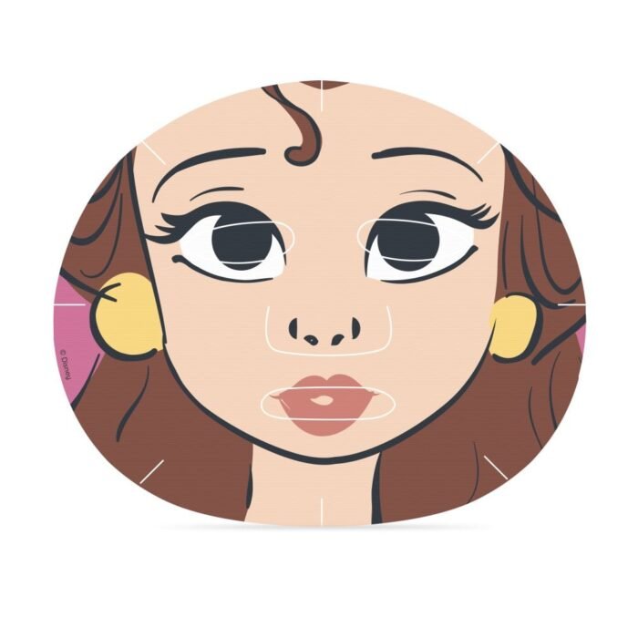 Тканинна маска Disney Princess Express Yourself - Cosmetic Sheet Mask- Belle - Зображення 2