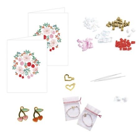 DJECO Набір для виготовлення браслетів дружби  Вишні , DJ00017 - Зображення 2