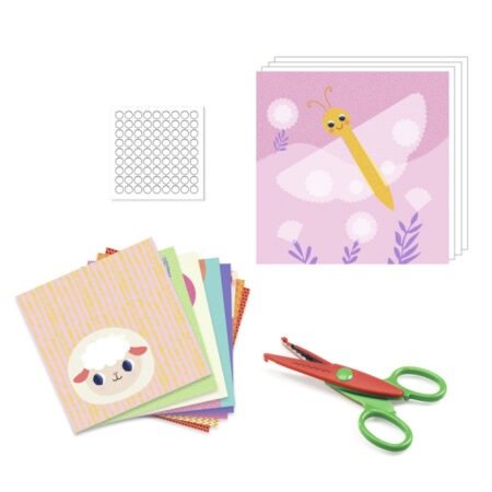 DJECO Набір для створення колажу  Фігурні картинки , DJ09057 - Зображення 2