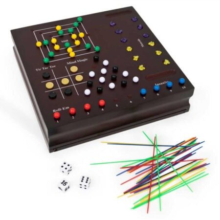 Набір з 10 класичних ігор (у дерев’яній коробці) - Зображення 7