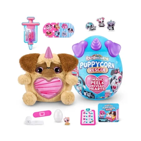М'яка іграшка-сюрприз Rainbocorn-E (серія Puppycorn Rescue),  арт. 9261E - Зображення 5
