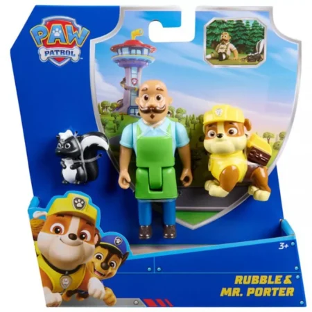 Цуценячий патруль: колекційна фігурка цуценяти-рятівника Кремеза, містера Портера та скунса
