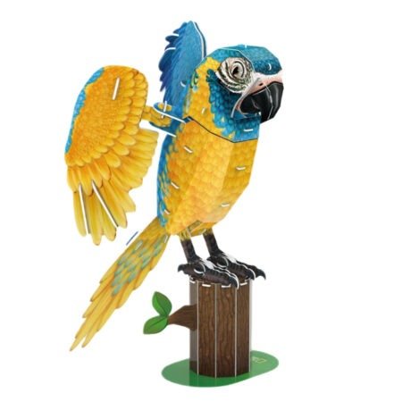 Cubic Fun Тривимірна головоломка-конструктор серії Зникаючі тварини  Папуга Ара , DS1097h - Зображення 2