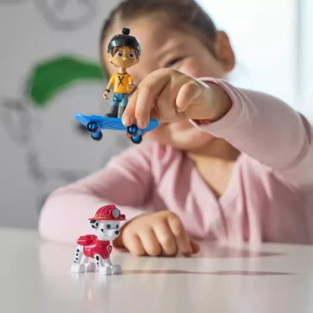 Цуценячий патруль: колекційна фігурка цуценяти-рятівника Маршала та Сміливого Денні на скейті - Зображення 5