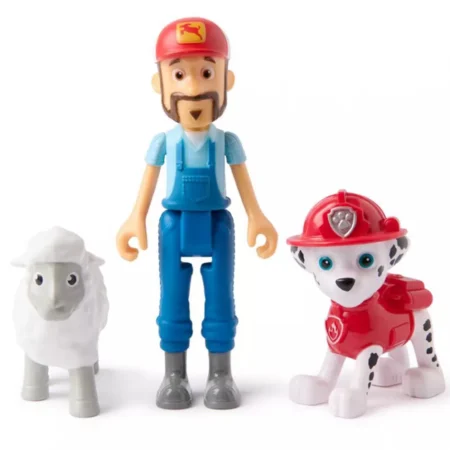 Цуценячий патруль: колекційна фігурка цуценяти-рятівника Маршала, фермера Ела та вівці - Зображення 2