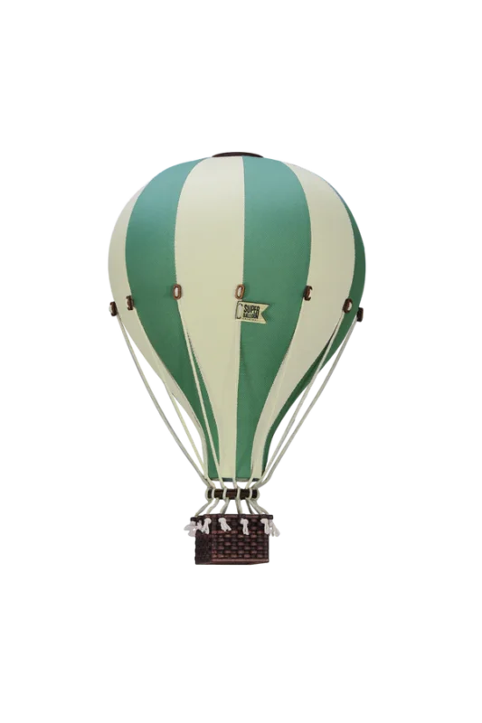 Повітряна куля - Decorative Balloon, розмір M - бежевий / зелений