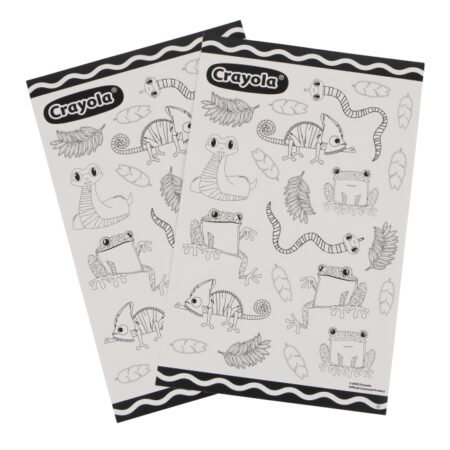 Crayola Розмальовки-наліпки  Рептилії в тропічному лісі  з олівцями/Крайола Розмальовки-наліпки  Рептилії в тропічному лісі  з олівцями, 15754-A - Зображення 2