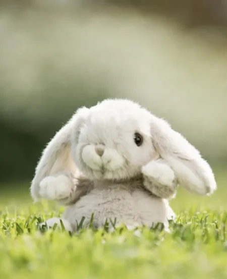 М'яка іграшка зайчик Kanini Pale Blue - Зображення 2