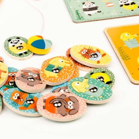 DJECO Набір ігор 4 в 1  Лудопарк ,DJ01698 - Зображення 3