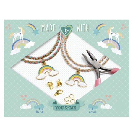 DJECO Набір для виготовлення браслетів дружби  Веселка Куміхімо , DJ00014