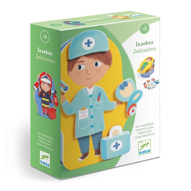 3 DJECO Магнітна гра Професії , DJ03086 - Зображення 1