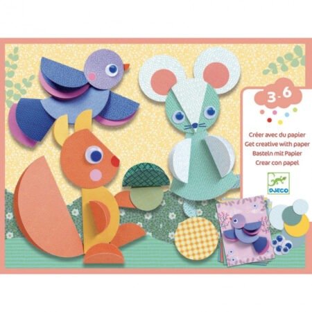 DJECO Набір для створення колажу  Знову і знову , DJ09056