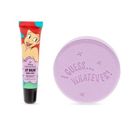 Набір бомбочка для ванни та бальзам для губ Disney Princess Express Yourself -Bath Fizzer & Lip Balm Set-Ariel - Зображення 3
