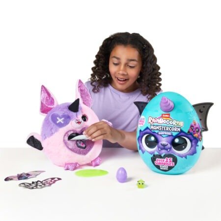 М'яка іграшка-сюрприз Rainbocorns-B (серія Monstercorn Surprise),  арт. 9297B - Зображення 5