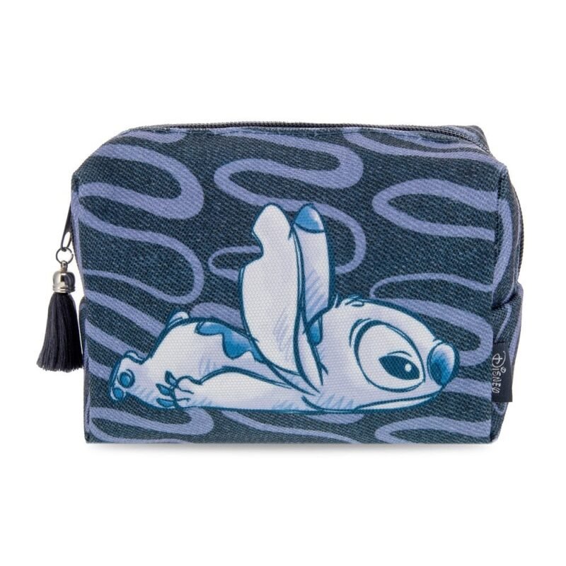Джинсова косметичка Disney Stitch Denim Cosmetic Bag