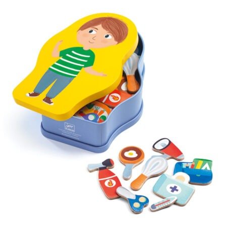 DJECO Магнітна гра  Професії , DJ03086 - Зображення 2