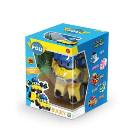 Колекційна машинка-трансформер Робокар Баккі (10 СМ)