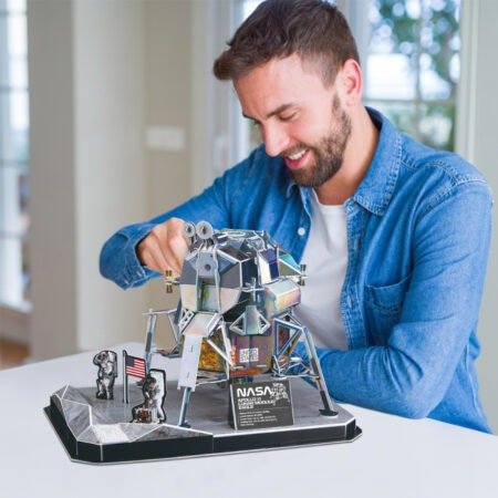 CubicFun Тривимірна головоломка-конструктор NASA  Місячний модуль Орел місії Аполлон-11 , арт. DS1058h - Зображення 3