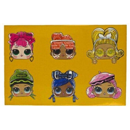 Crayola Мега набір наліпок, 35058 - Зображення 3