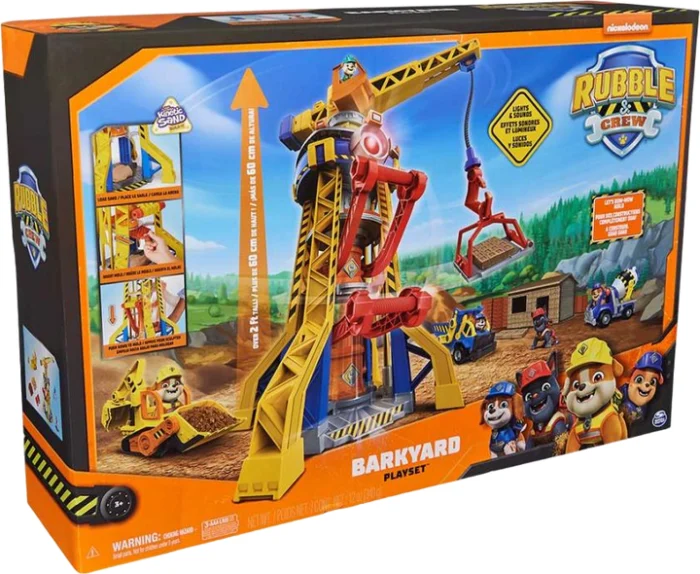 Кремез і команда: великий ігровий набір «Підйомний кран-вежа Бухти будівельників» - Зображення 2