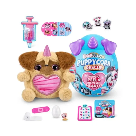 М'яка іграшка-сюрприз Rainbocorn-G (серія Puppycorn Rescue),  арт. 9261G - Зображення 5
