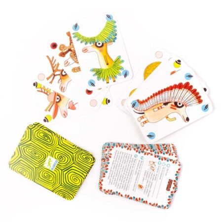 Гра настільна дитяча дерев'яна арт. DJ05208 DJECO Гра настільна бродилка Сачки і сходи - Зображення 3